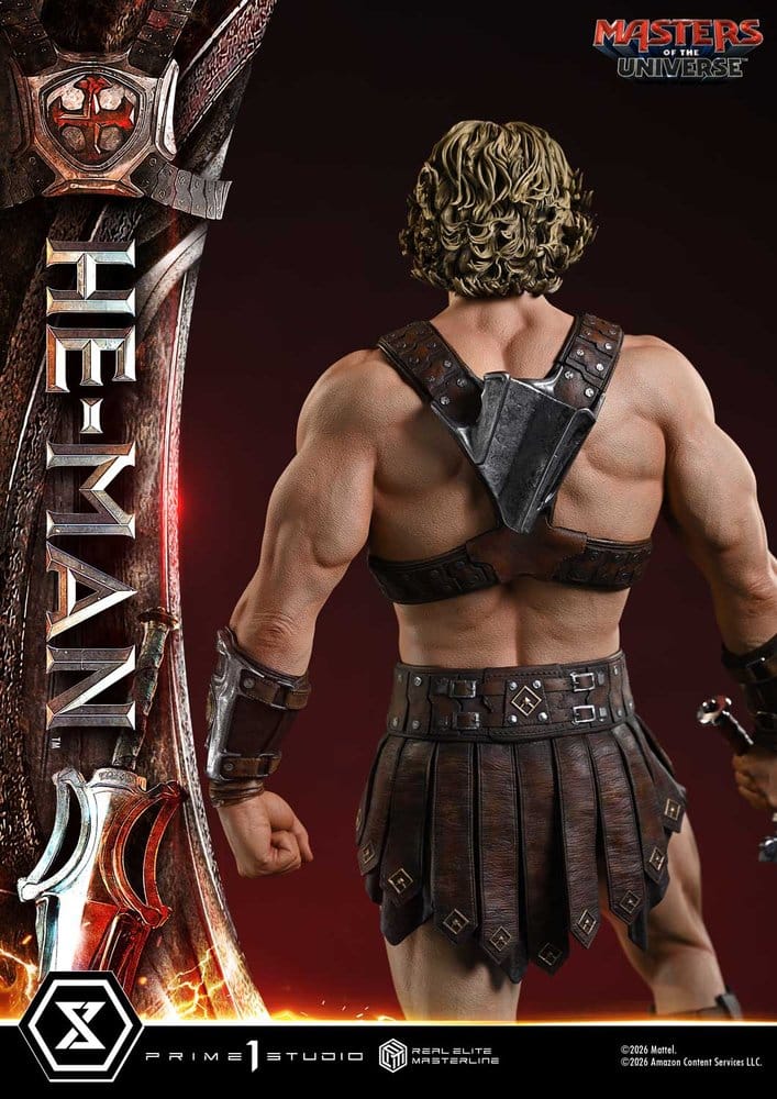 Masters of the Universe (2026 Film) Real Elite Masterline Series Estatua 1/3 He-Man 93 cm