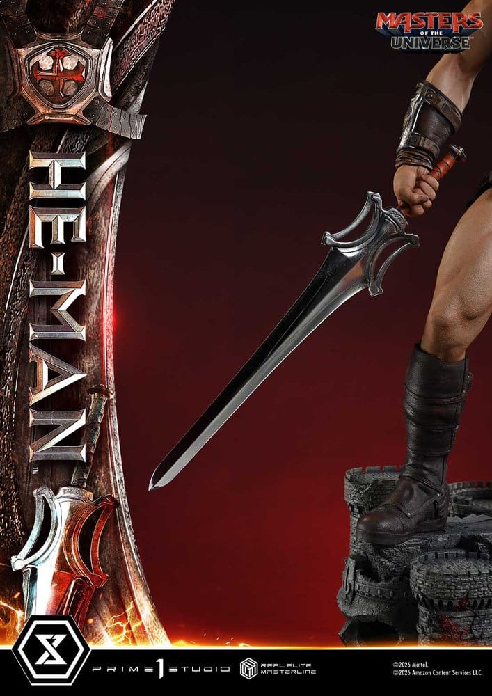 Masters of the Universe (2026 Film) Real Elite Masterline Series Estatua 1/3 He-Man 93 cm