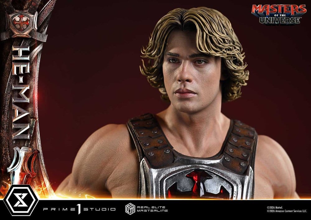 Masters of the Universe (2026 Film) Real Elite Masterline Series Estatua 1/3 He-Man 93 cm