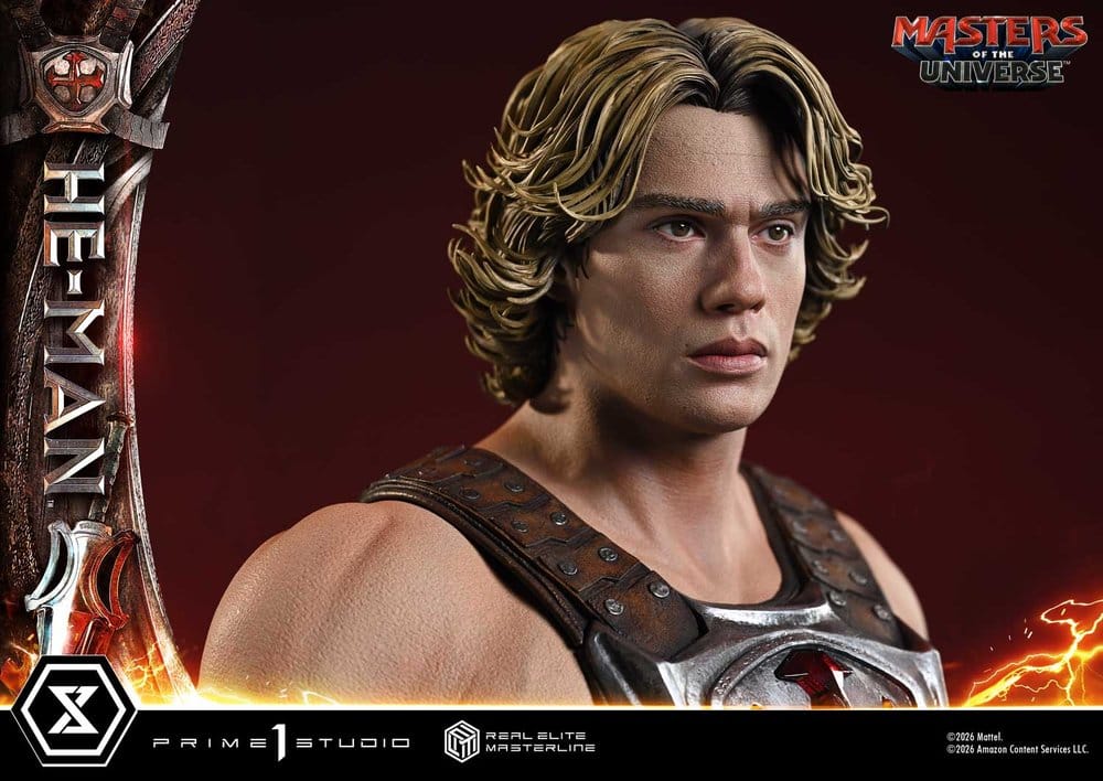 Masters of the Universe (2026 Film) Real Elite Masterline Series Estatua 1/3 He-Man 93 cm