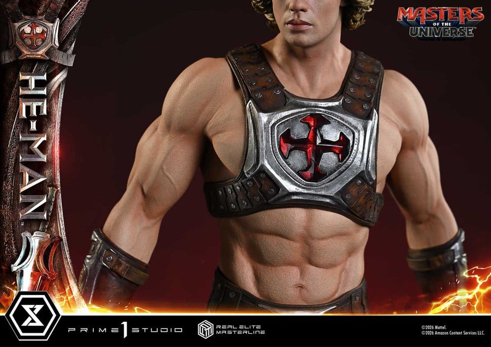 Masters of the Universe (2026 Film) Real Elite Masterline Series Estatua 1/3 He-Man 93 cm