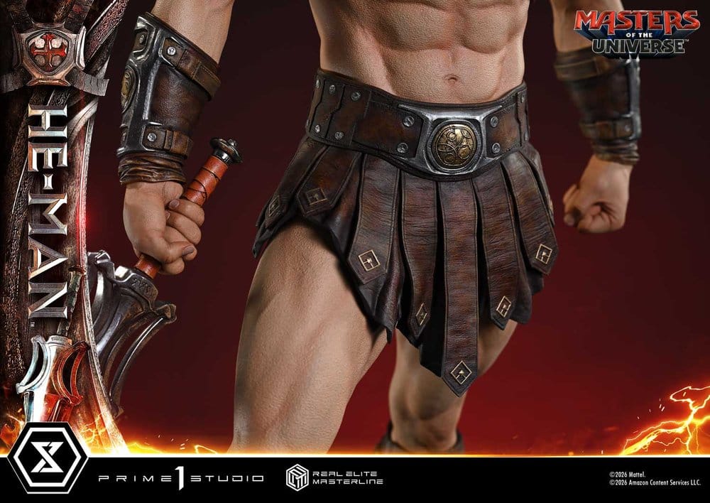 Masters of the Universe (2026 Film) Real Elite Masterline Series Estatua 1/3 He-Man 93 cm