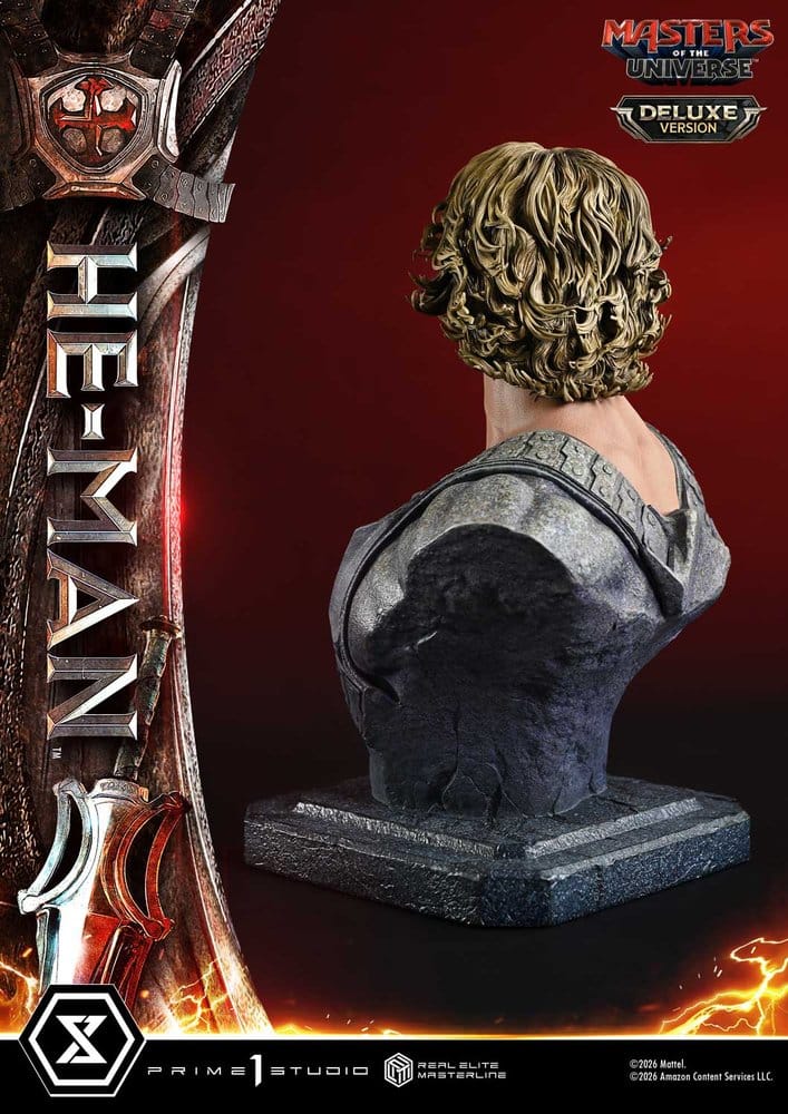 Masters of the Universe (2026 Film) Real Elite Masterline Series Estatua 1/3 He-Man Deluxe Version 117 cm