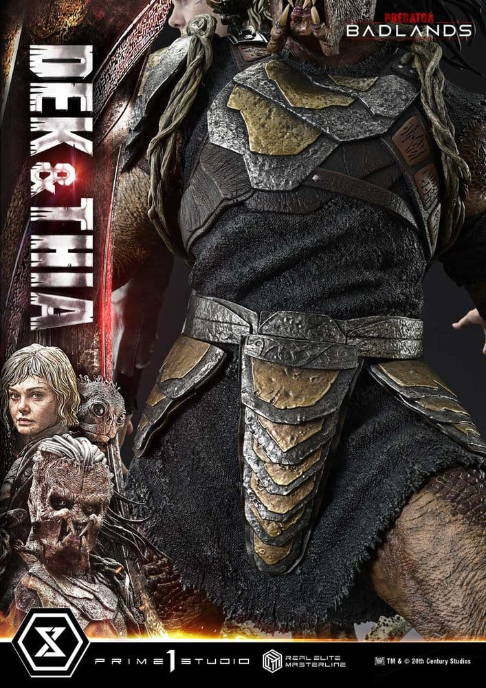 Predator Real Elite Masterline Estatua 1/3 Badlands Dek & Thia 87 cm