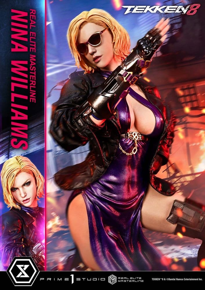 Tekken Real Elite Masterline Series Estatua 1/4 Nina Williams 55 cm
