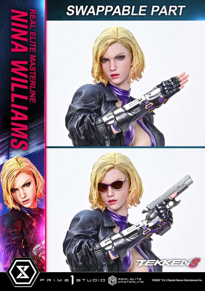 Tekken Real Elite Masterline Series Estatua 1/4 Nina Williams 55 cm