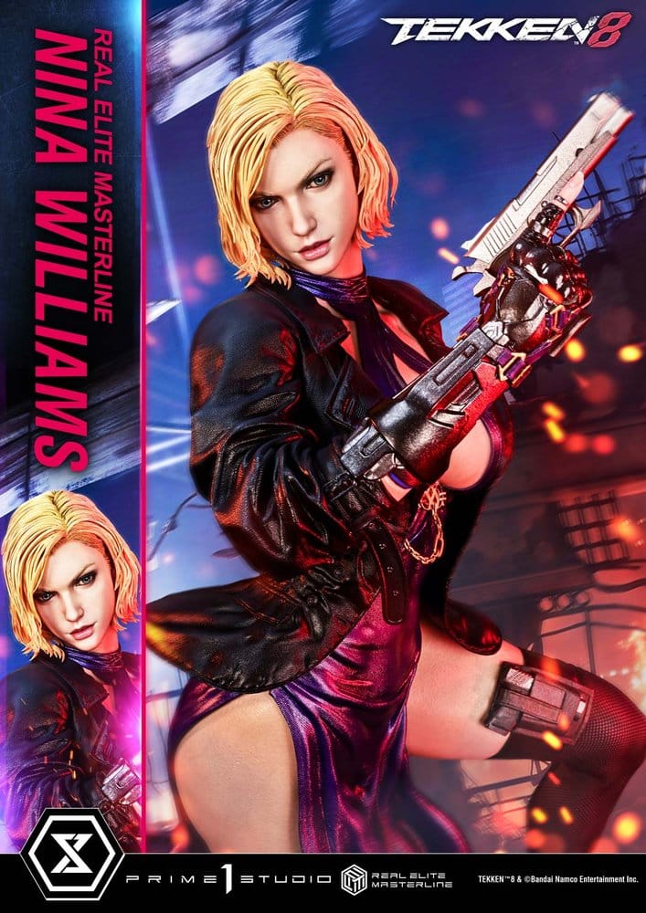 Tekken Real Elite Masterline Series Estatua 1/4 Nina Williams DX Bonus Version 55 cm