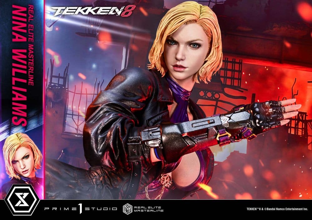 Tekken Real Elite Masterline Series Estatua 1/4 Nina Williams DX Bonus Version 55 cm