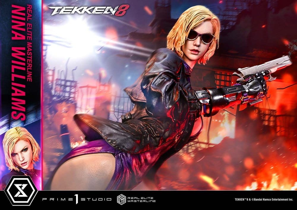 Tekken Real Elite Masterline Series Estatua 1/4 Nina Williams DX Bonus Version 55 cm