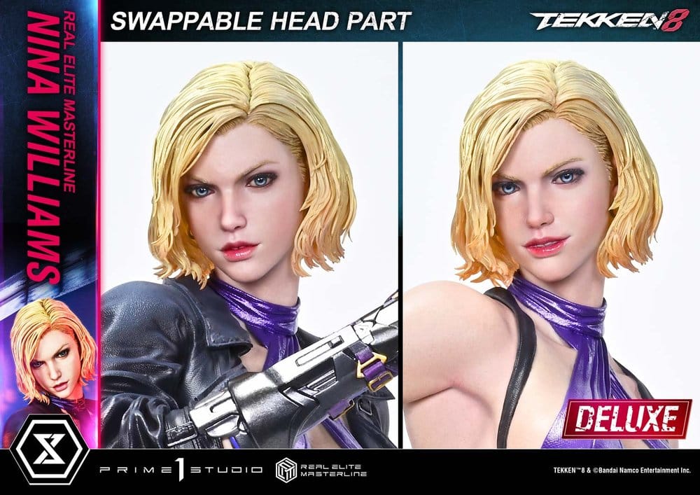 Tekken Real Elite Masterline Series Estatua 1/4 Nina Williams DX Bonus Version 55 cm