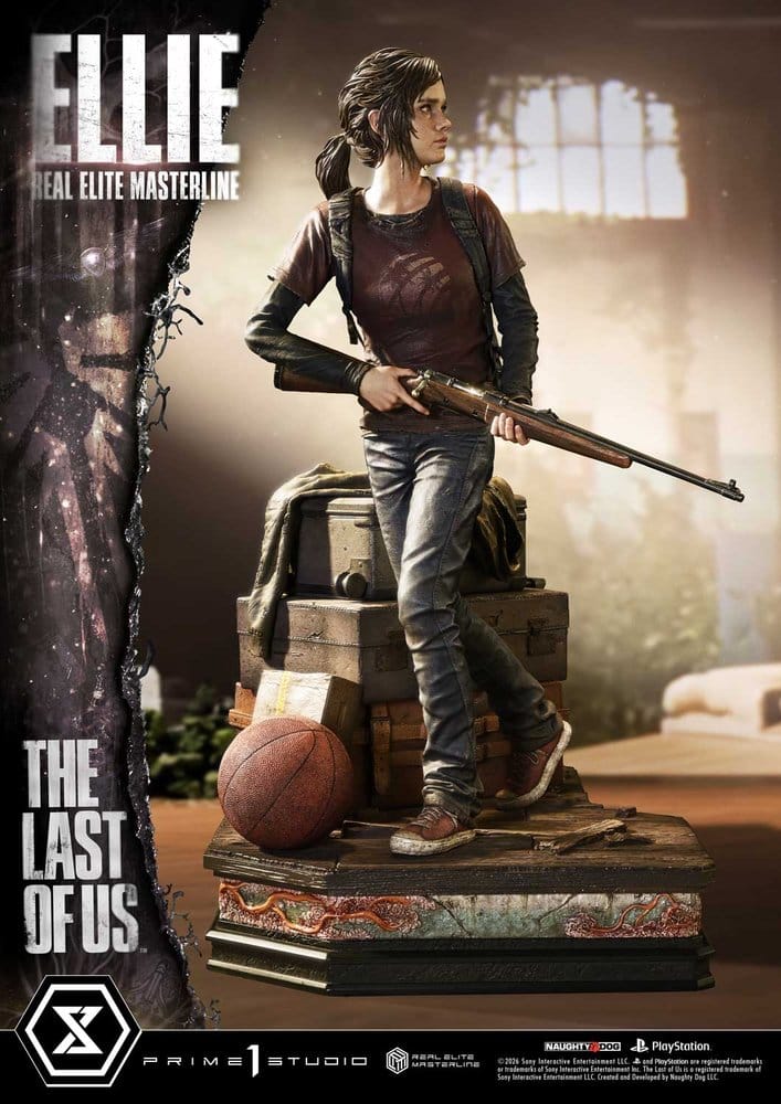 The Last of Us (Part I) Real Elite Masterline Estatua 1/4 Ellie 46 cm