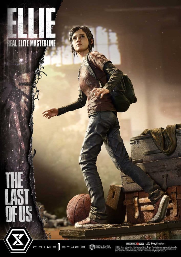 The Last of Us (Part I) Real Elite Masterline Estatua 1/4 Ellie 46 cm