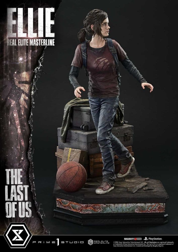 The Last of Us (Part I) Real Elite Masterline Estatua 1/4 Ellie 46 cm