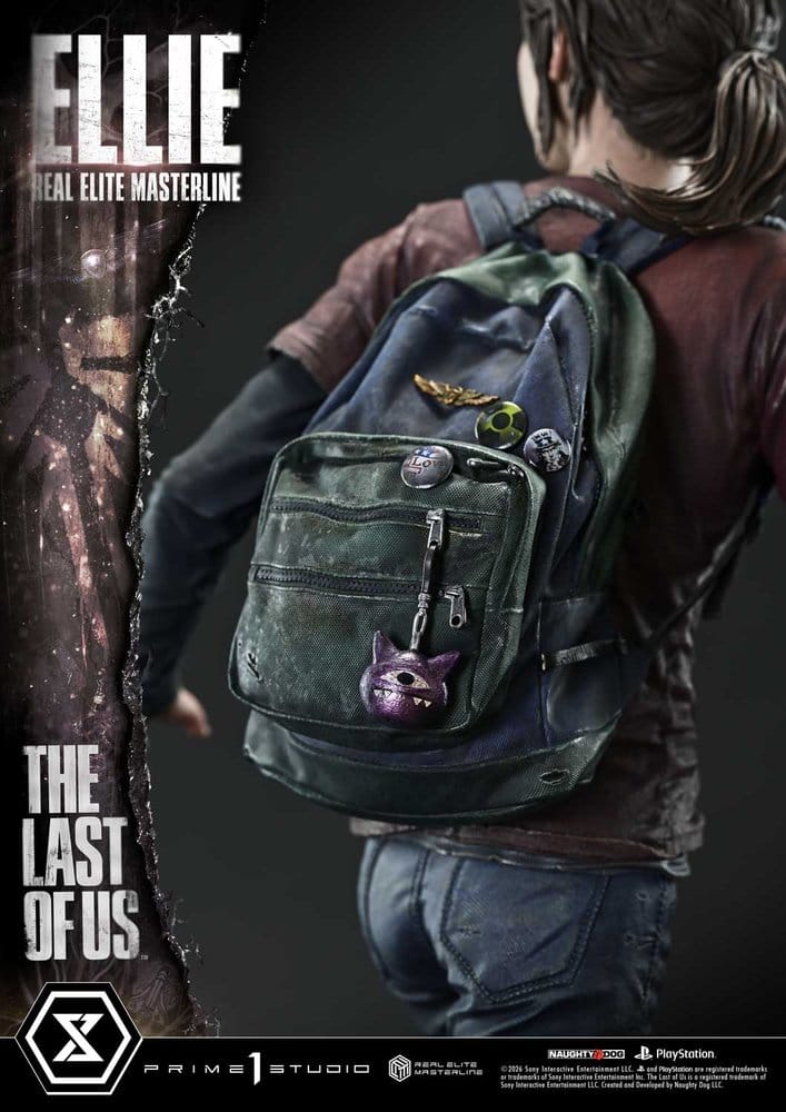 The Last of Us (Part I) Real Elite Masterline Estatua 1/4 Ellie 46 cm