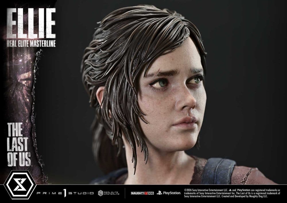 The Last of Us (Part I) Real Elite Masterline Estatua 1/4 Ellie 46 cm