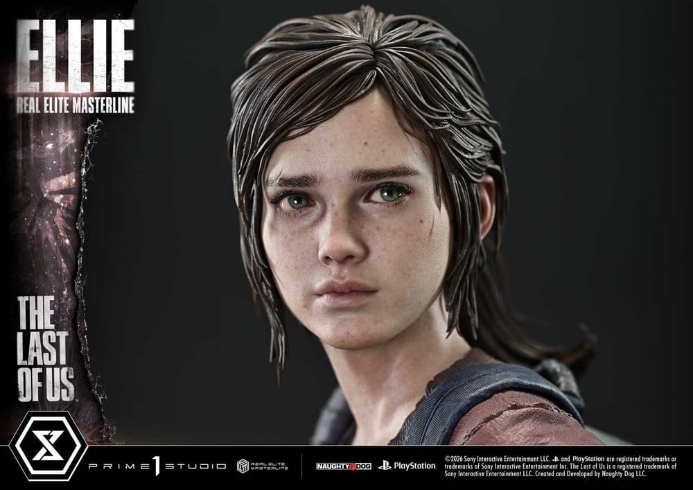 The Last of Us (Part I) Real Elite Masterline Estatua 1/4 Ellie 46 cm
