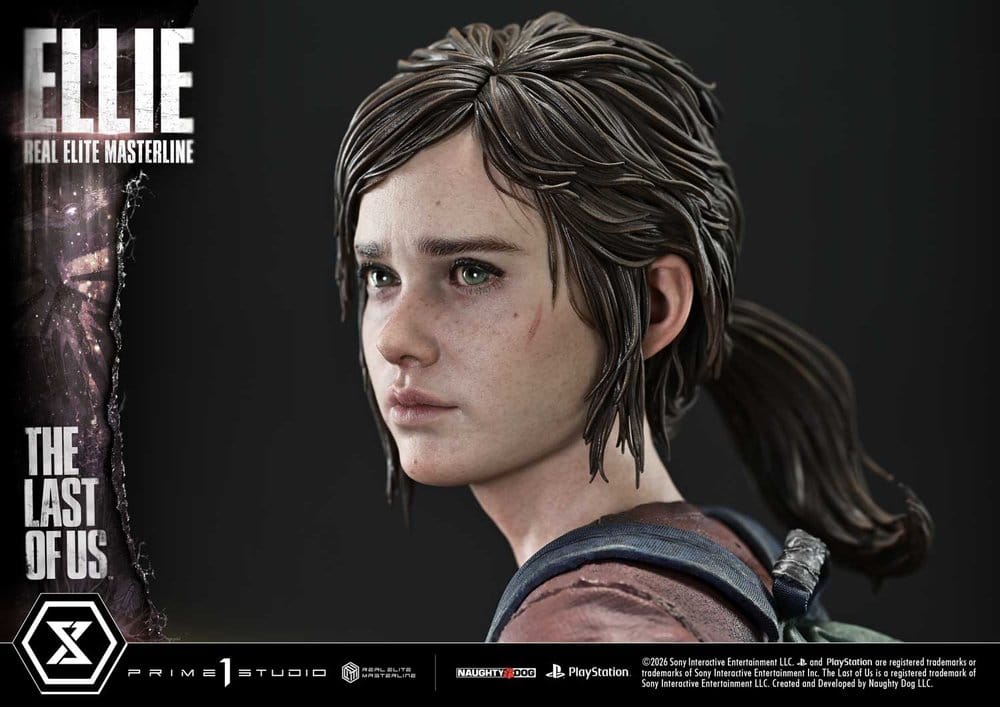 The Last of Us (Part I) Real Elite Masterline Estatua 1/4 Ellie 46 cm