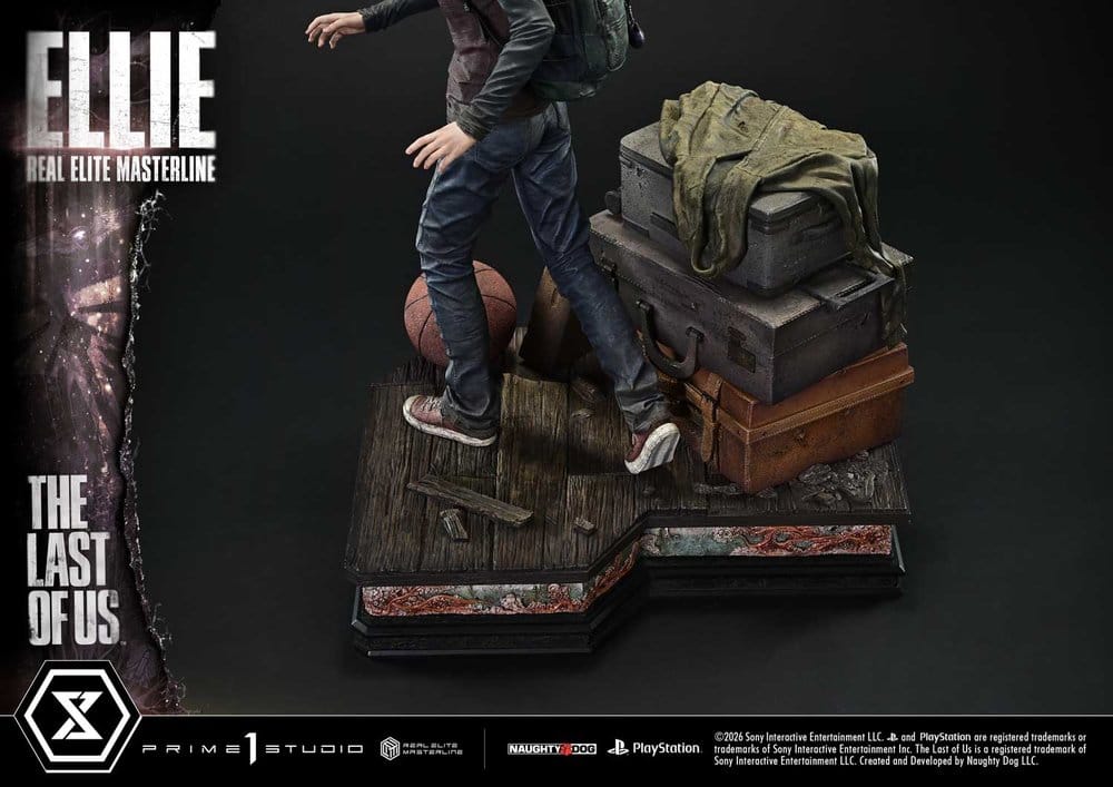 The Last of Us (Part I) Real Elite Masterline Estatua 1/4 Ellie 46 cm
