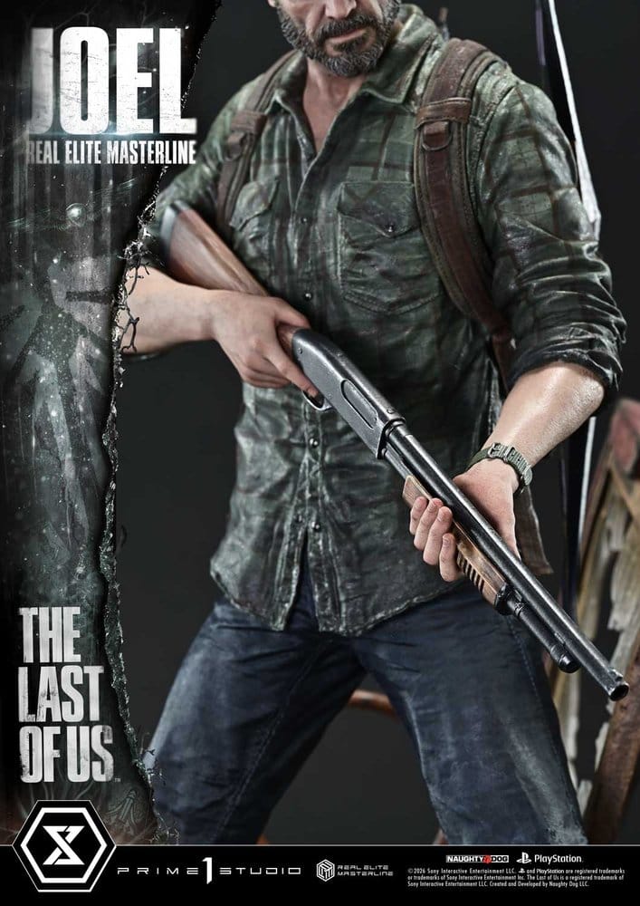 The Last of Us (Part I) Real Elite Masterline Estatua 1/4 Joel 52 cm