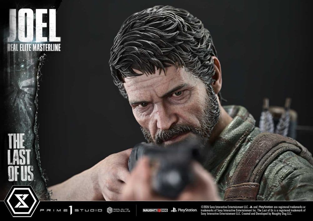 The Last of Us (Part I) Real Elite Masterline Estatua 1/4 Joel 52 cm