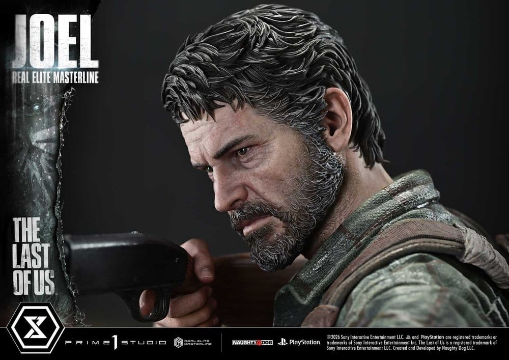 The Last of Us (Part I) Real Elite Masterline Estatua 1/4 Joel 52 cm