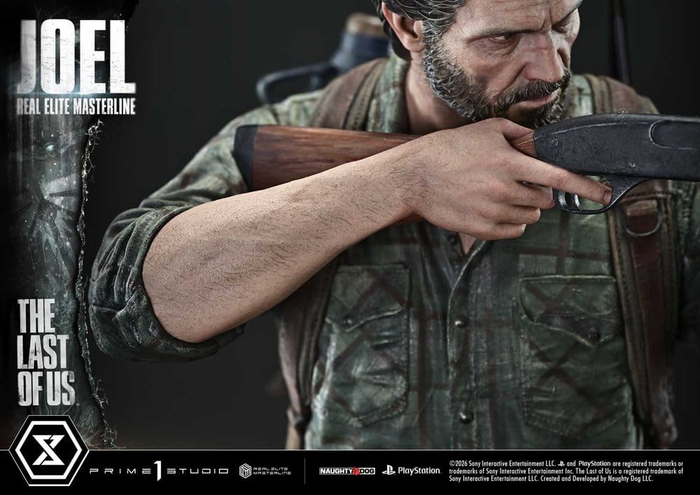 The Last of Us (Part I) Real Elite Masterline Estatua 1/4 Joel 52 cm