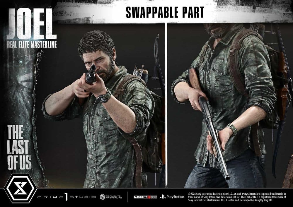 The Last of Us (Part I) Real Elite Masterline Estatua 1/4 Joel 52 cm