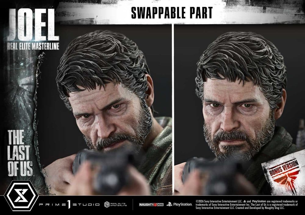 The Last of Us (Part I) Real Elite Masterline Estatua 1/4 Joel Bonus Version 52 cm