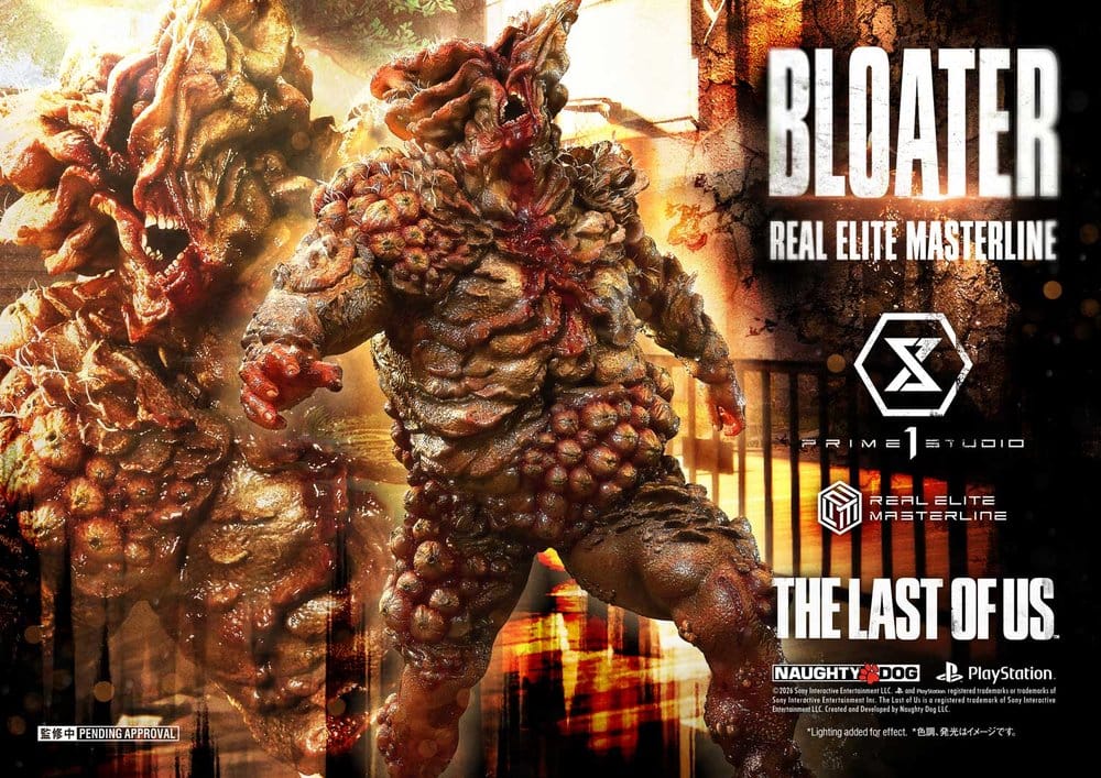 The Last of Us (Part I) Real Elite Masterline Estatua 1/4 Bloater 60 cm