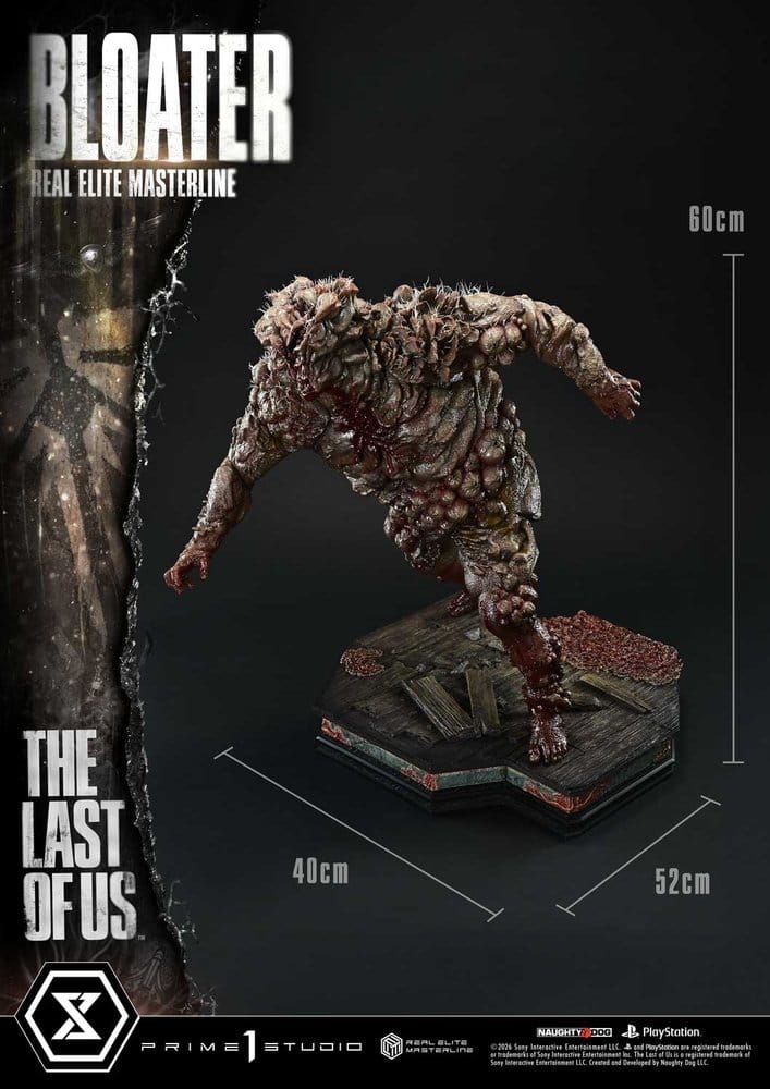 The Last of Us (Part I) Real Elite Masterline Estatua 1/4 Bloater 60 cm