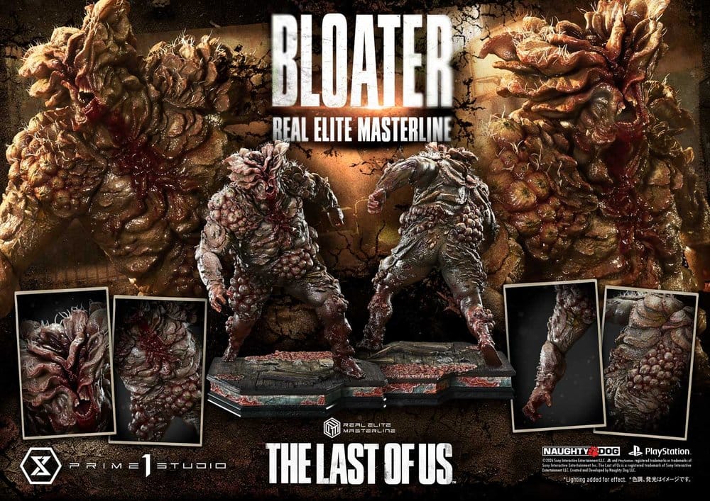 The Last of Us (Part I) Real Elite Masterline Estatua 1/4 Bloater 60 cm