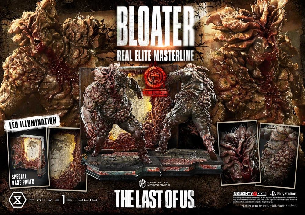 The Last of Us (Part I) Real Elite Masterline Estatua 1/4 Bloater Ultimate Version 60 cm