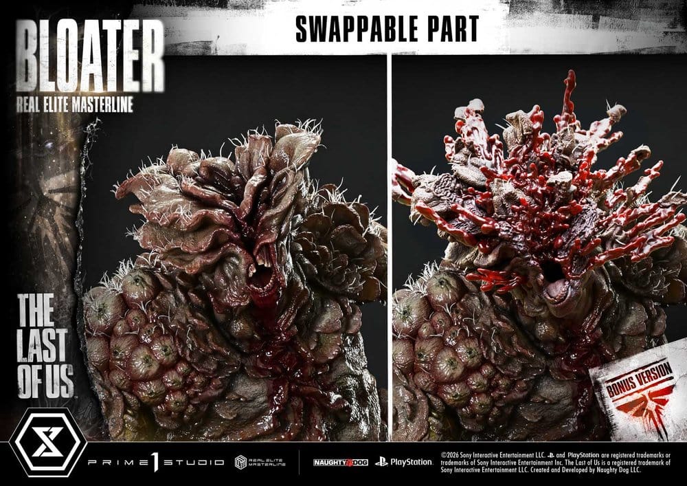 The Last of Us (Part I) Real Elite Masterline Estatua 1/4 Bloater Ultimate Bonus Version 65 cm