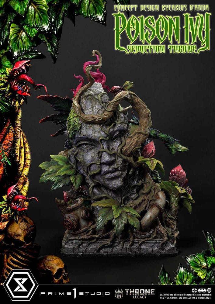 DC Comics Estatua 1/4 Throne Legacy Collection Batman Poison Ivy Seduction Throne 55 cm