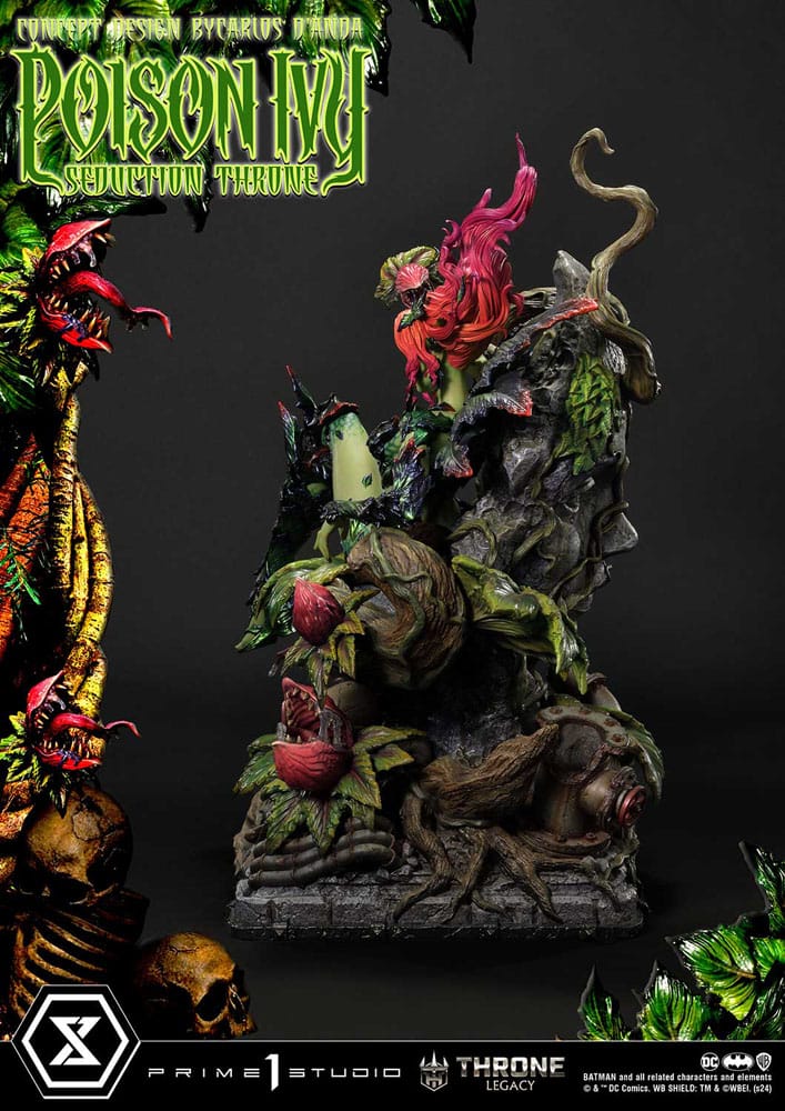 DC Comics Estatua 1/4 Throne Legacy Collection Batman Poison Ivy Seduction Throne 55 cm