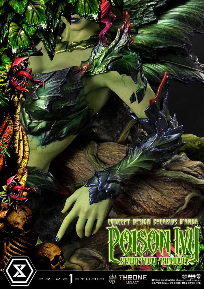 DC Comics Estatua 1/4 Throne Legacy Collection Batman Poison Ivy Seduction Throne 55 cm