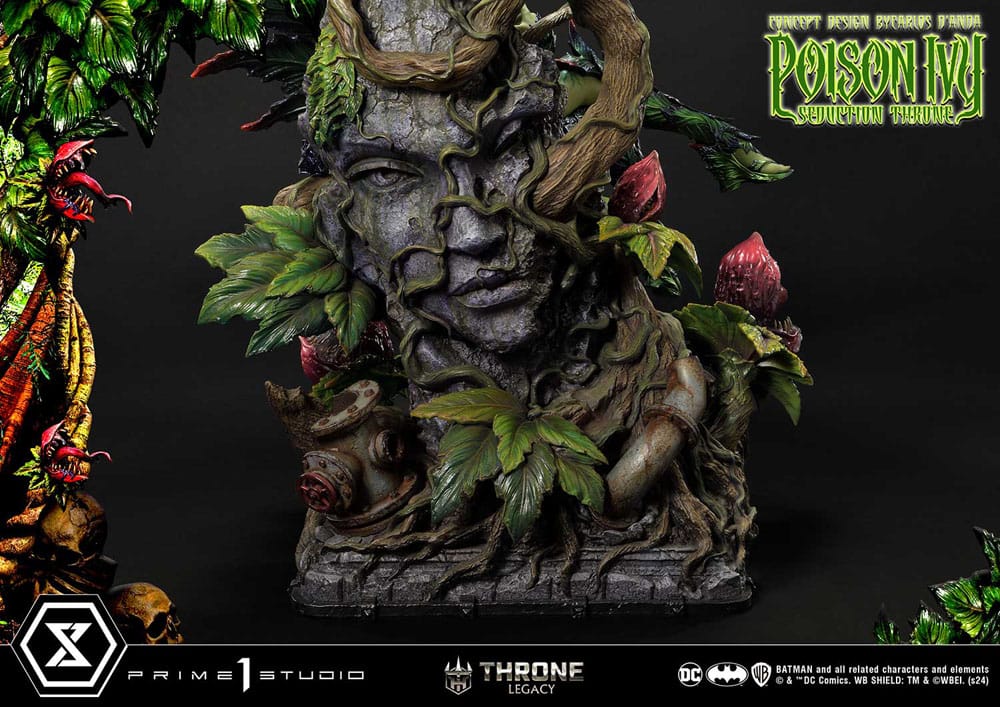 DC Comics Estatua 1/4 Throne Legacy Collection Batman Poison Ivy Seduction Throne 55 cm