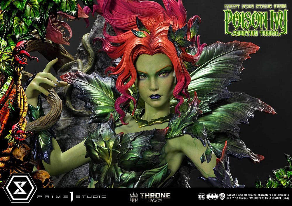 DC Comics Estatua 1/4 Throne Legacy Collection Batman Poison Ivy Seduction Throne 55 cm
