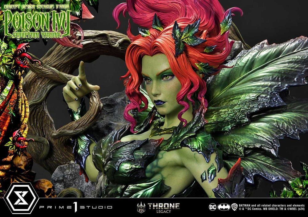DC Comics Estatua 1/4 Throne Legacy Collection Batman Poison Ivy Seduction Throne 55 cm