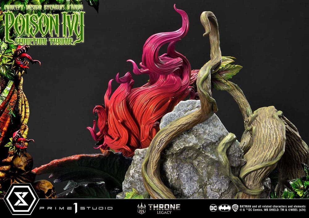 DC Comics Estatua 1/4 Throne Legacy Collection Batman Poison Ivy Seduction Throne 55 cm