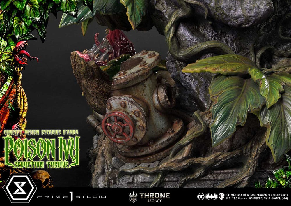 DC Comics Estatua 1/4 Throne Legacy Collection Batman Poison Ivy Seduction Throne 55 cm