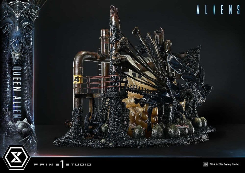 Aliens (Film) Ultimate Diorama Masterline Estatua Queen Alien 75 cm