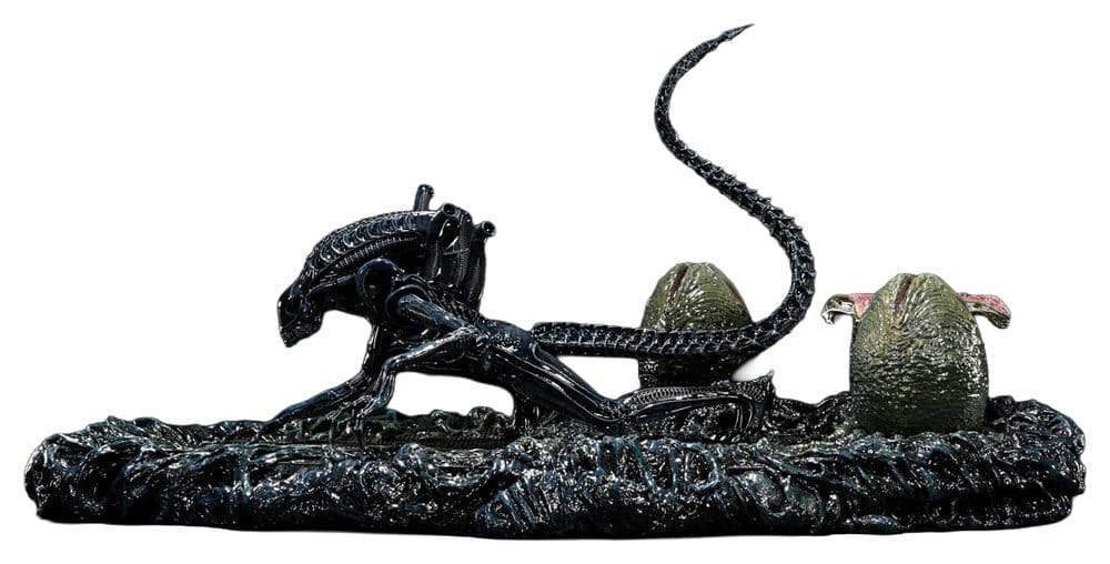 Aliens (Film) Ultimate Diorama Masterline Estatua Warrior Xenomorph for Queen Alien 23 cm