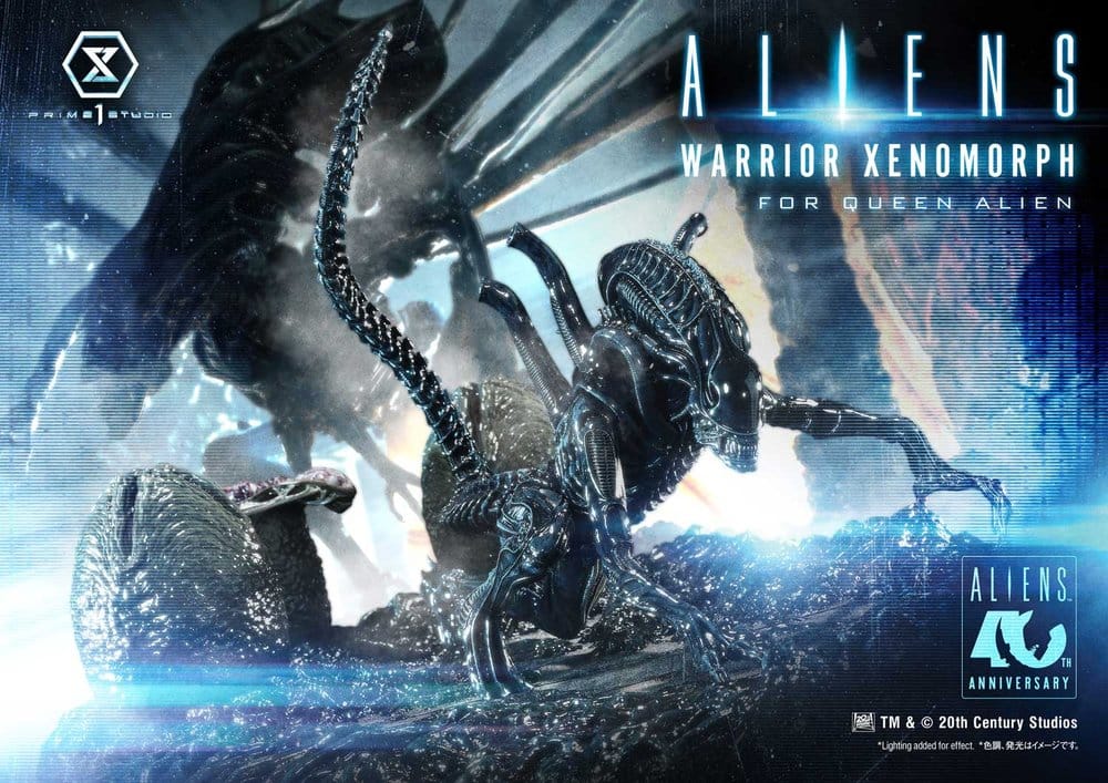 Aliens (Film) Ultimate Diorama Masterline Estatua Warrior Xenomorph for Queen Alien 23 cm