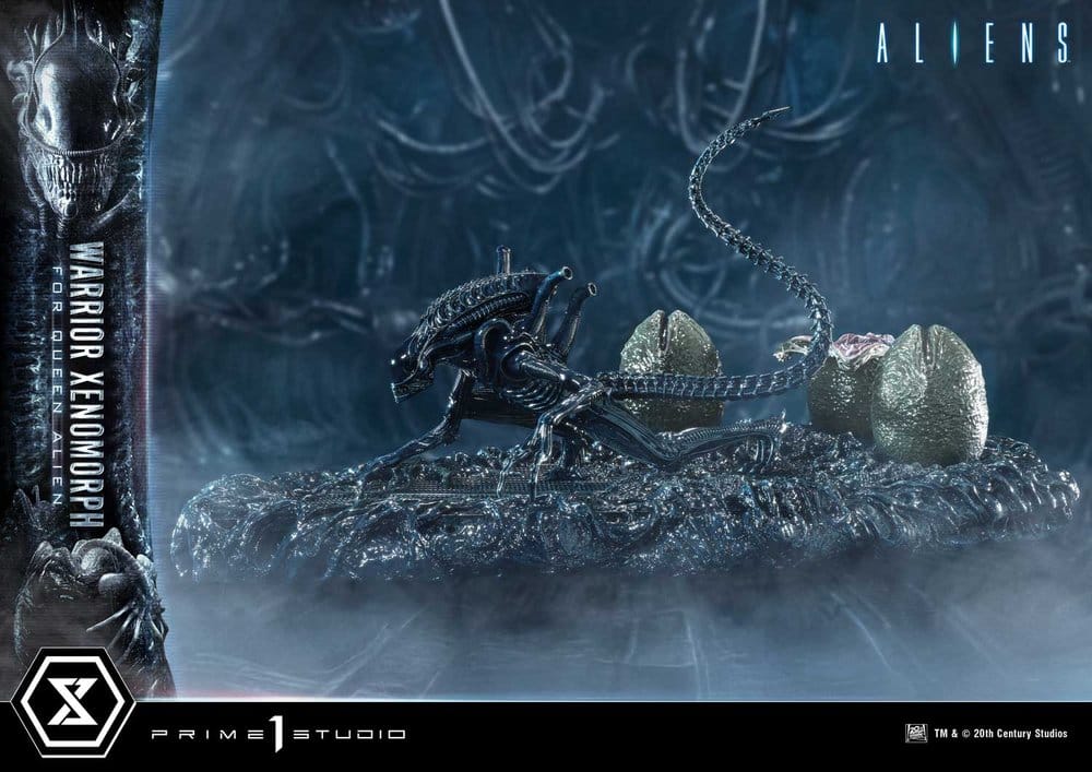 Aliens (Film) Ultimate Diorama Masterline Estatua Warrior Xenomorph for Queen Alien 23 cm
