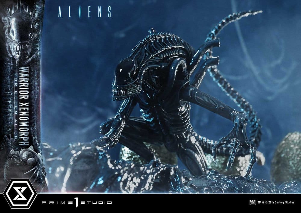 Aliens (Film) Ultimate Diorama Masterline Estatua Warrior Xenomorph for Queen Alien 23 cm