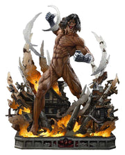 Ataque a los Titanes (TV animation) Ultimate Diorama Masterline Estatua Eren Yeager Attack Titan 81 cm