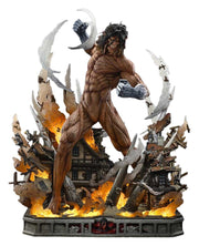 Ataque a los Titanes (TV animation) Ultimate Diorama Masterline Estatua Eren Yeager Attack Titan Bonus Version 81 cm