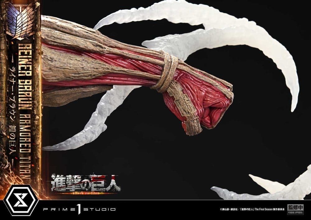 Ataque a los Titanes (TV animation) Ultimate Diorama Masterline Estatua Reiner Braun Armored Titan 75 cm