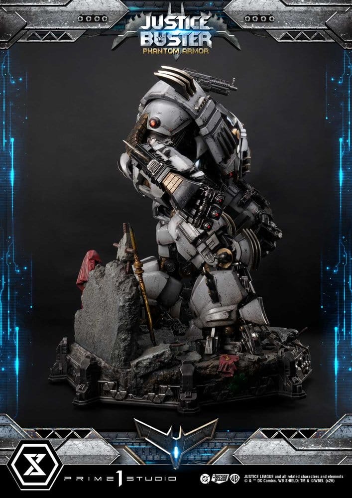 DC Comics Ultimate Museum Masterline Estatua Justice Buster: Phantom Armor (Design By Josh Nizzi) 88 cm